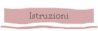 Istruzioni